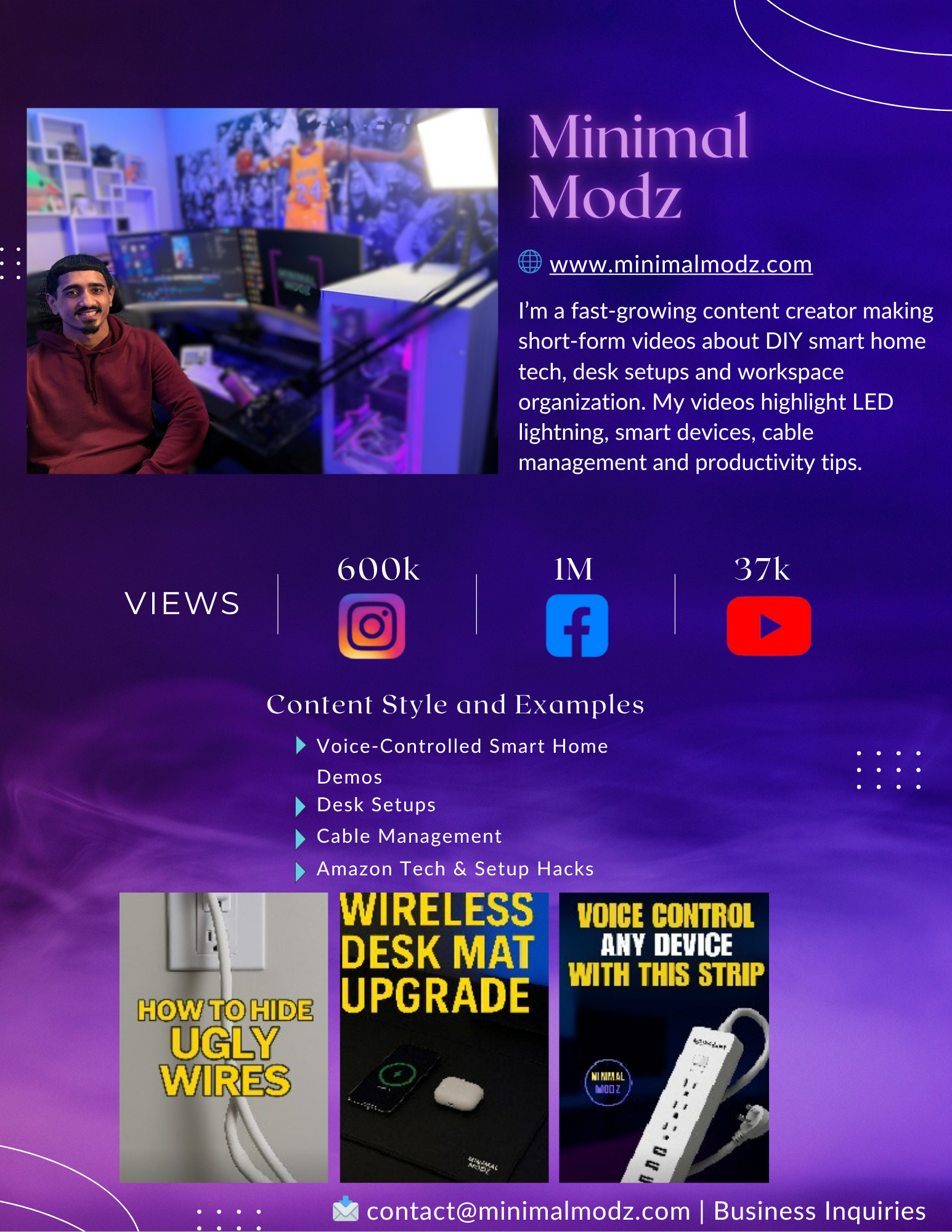 Minimal Modz Media Kit